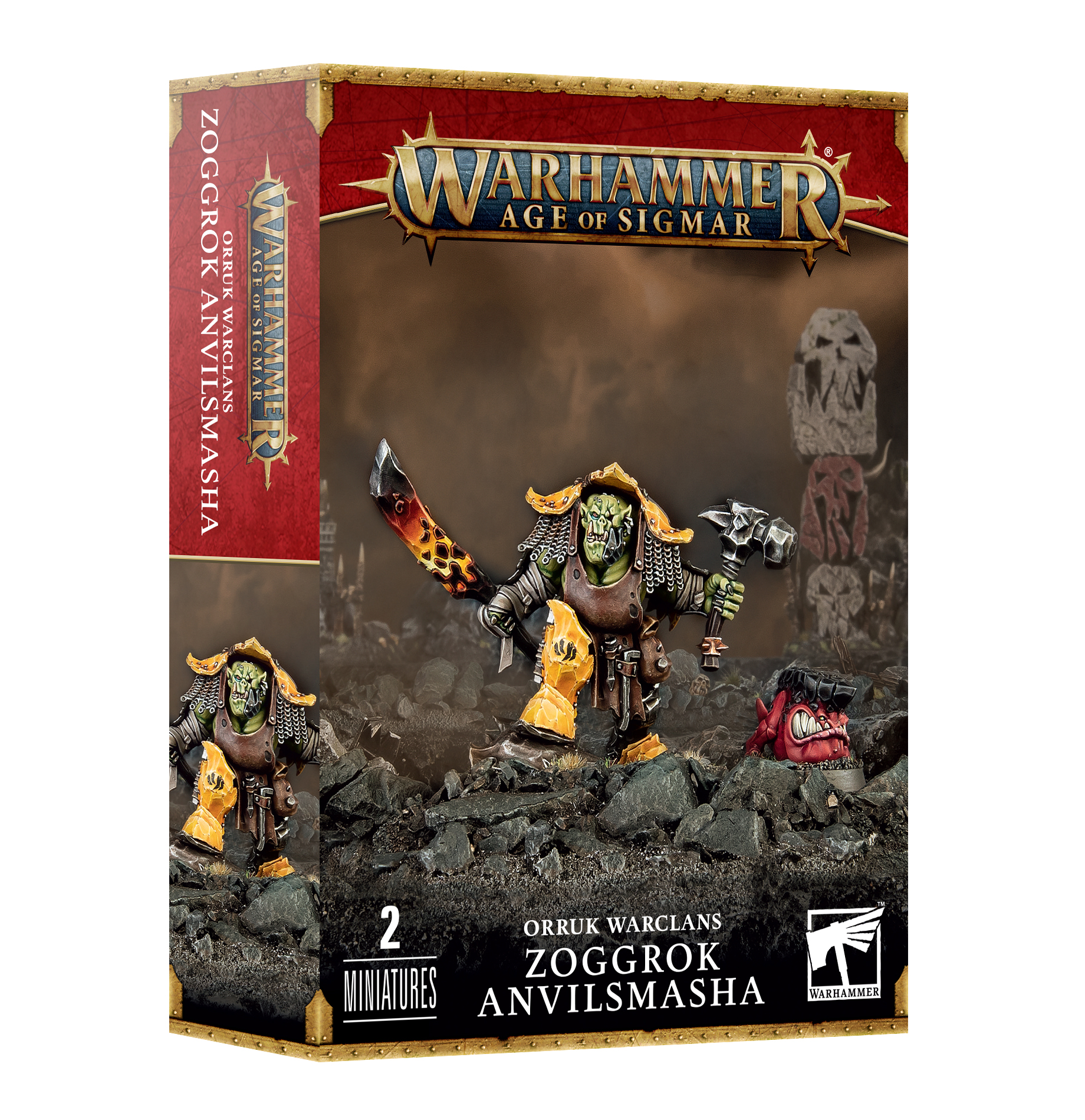 Warhammer AoS - Ironjawz Orruk Enclumes Zoggrok