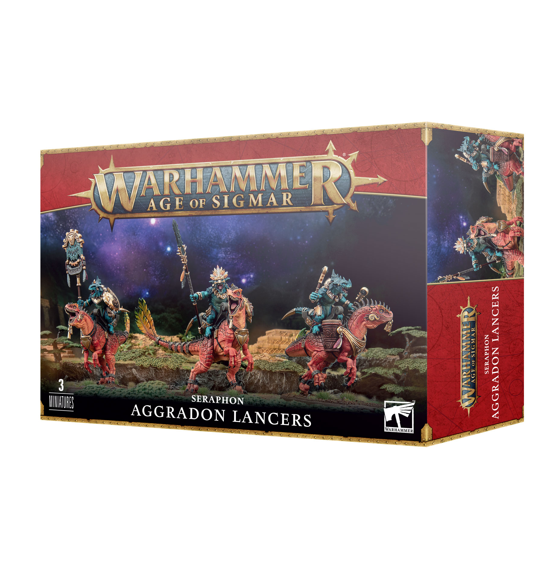 Warhammer AoS - Seraphon Lanciers Aggradons
