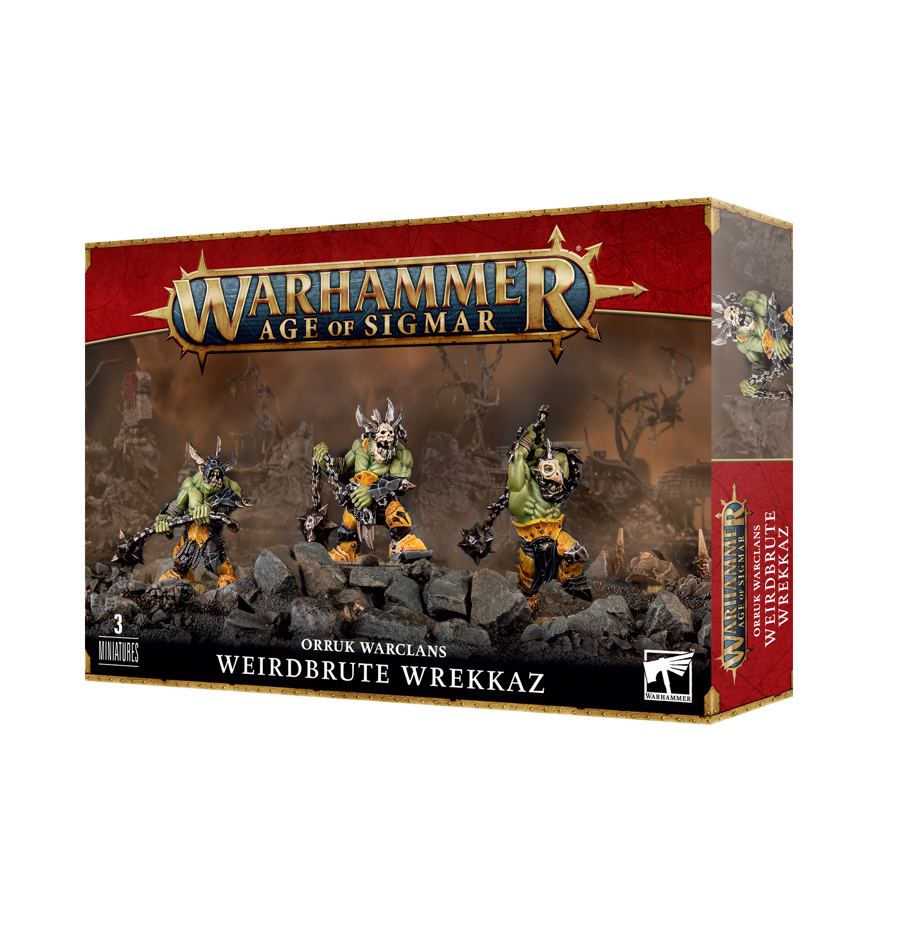 Warhammer AoS - Ironjawz Orruk Wrekkaz bizarre / Brute Ragerz