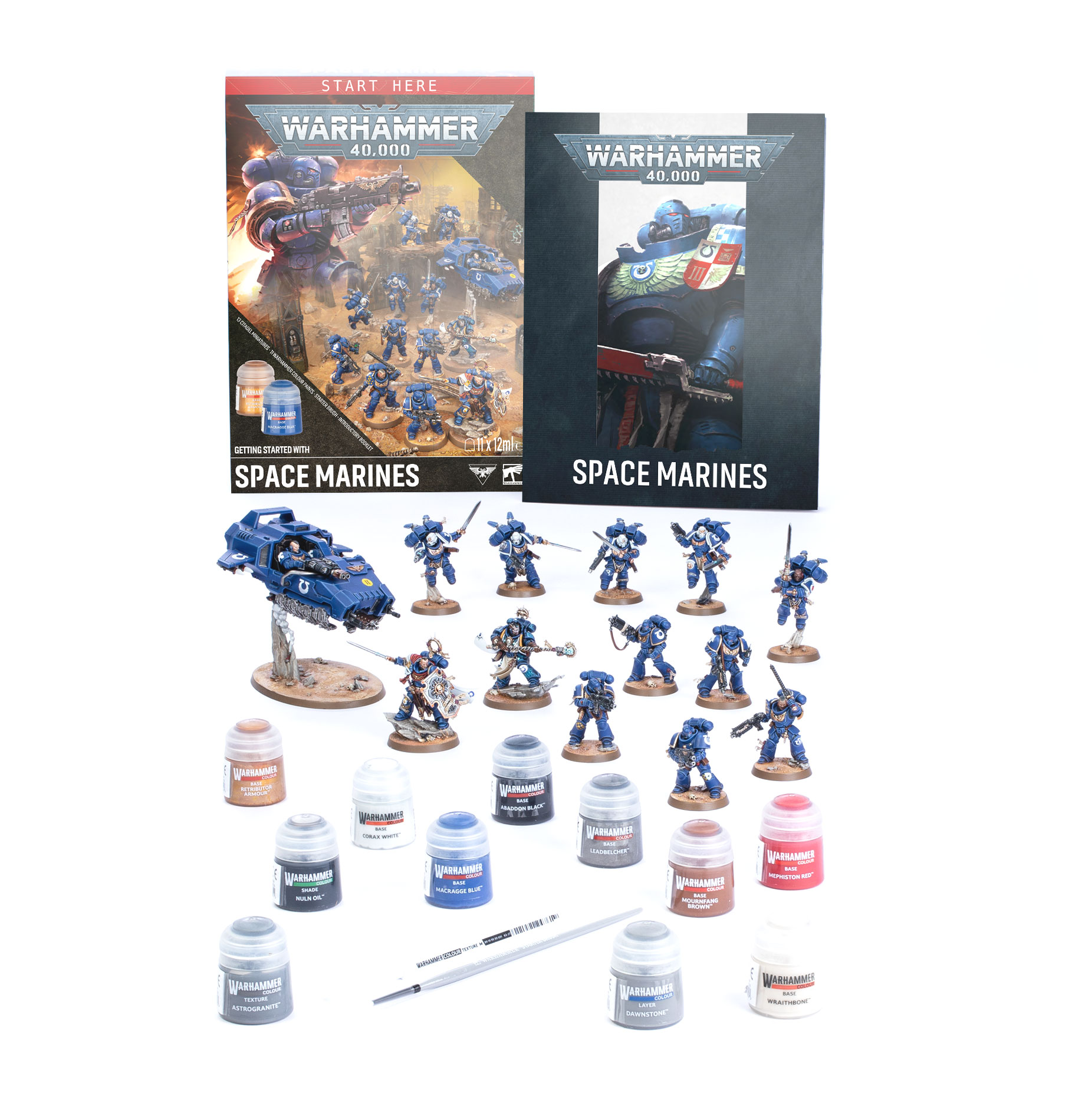 Warhammer 40k - Getting Started With Space Marines (En)