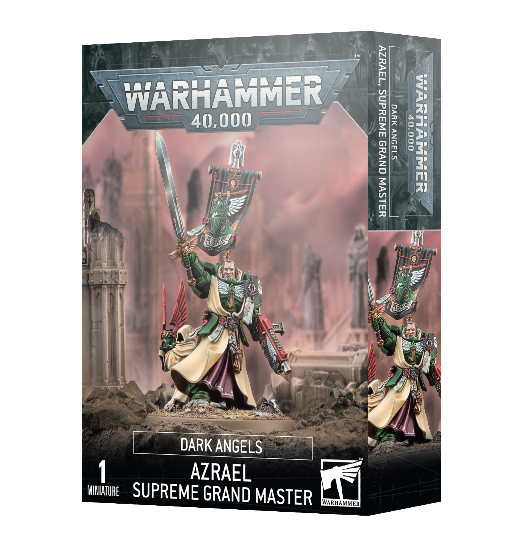 Warhammer 40k - Dark Angels Azrael Grand Maître Supreme