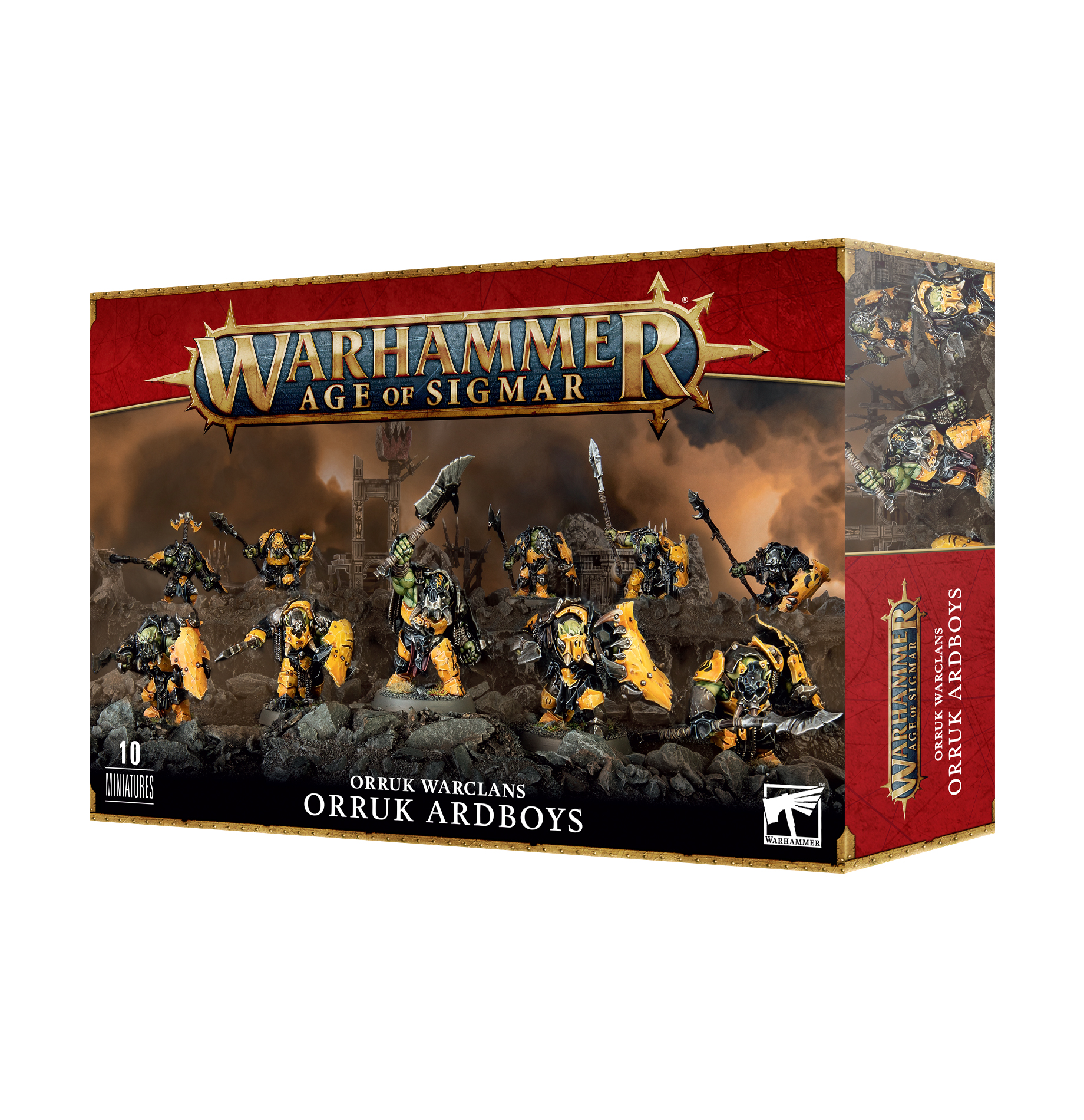 Warhammer AoS - Ironjawz Orruk Ardboys