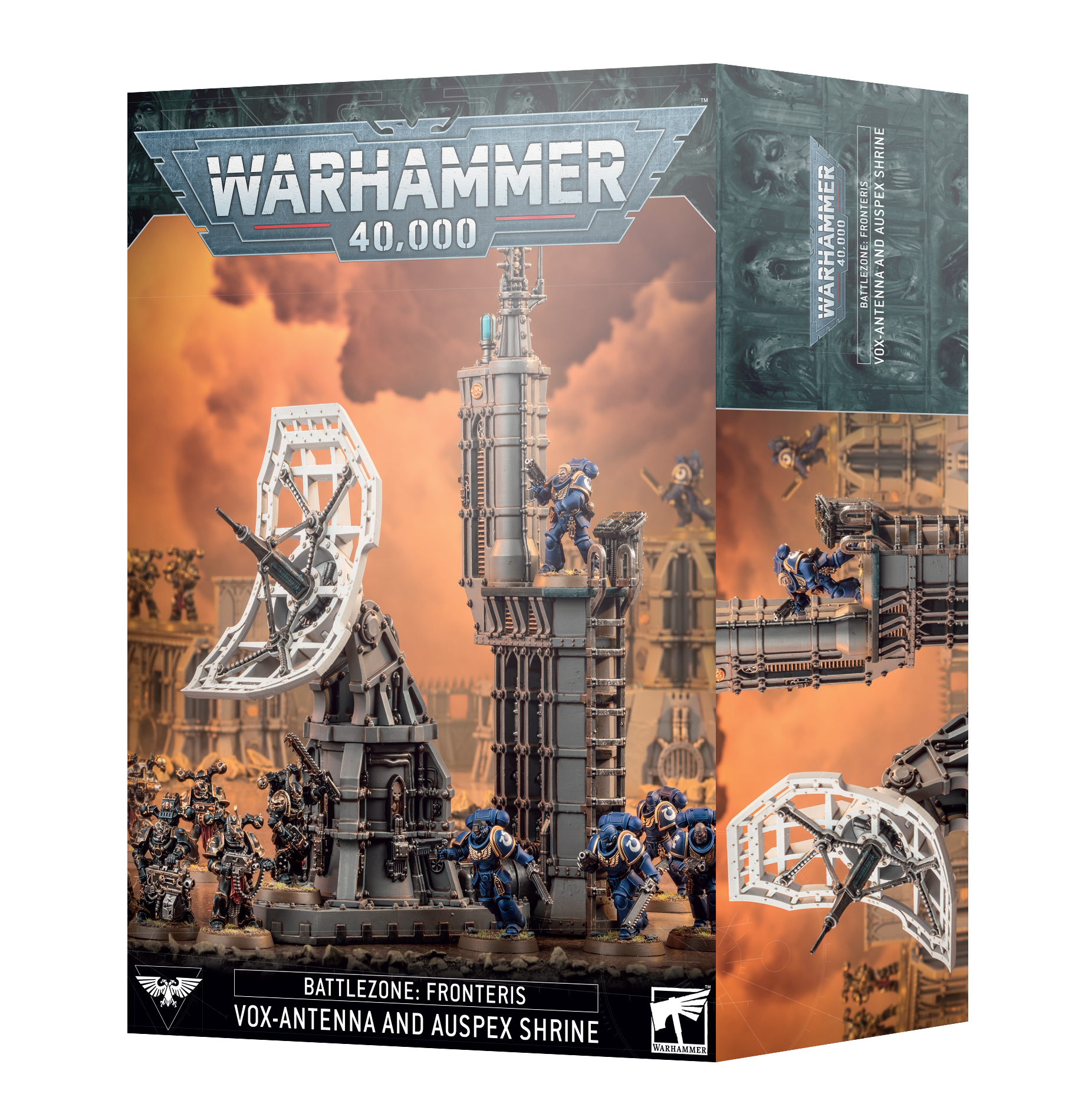 Warhammer 40k - Zone de Bataille Fronteris : Antenne-vox et Autel Auspex