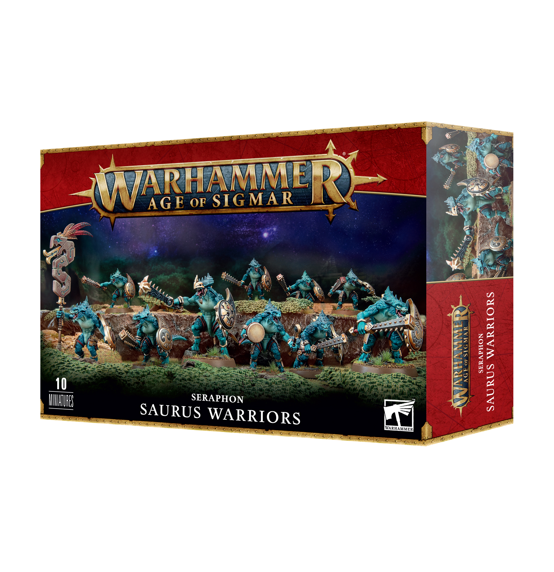 Warhammer AoS - Seraphon Guerriers Saurus