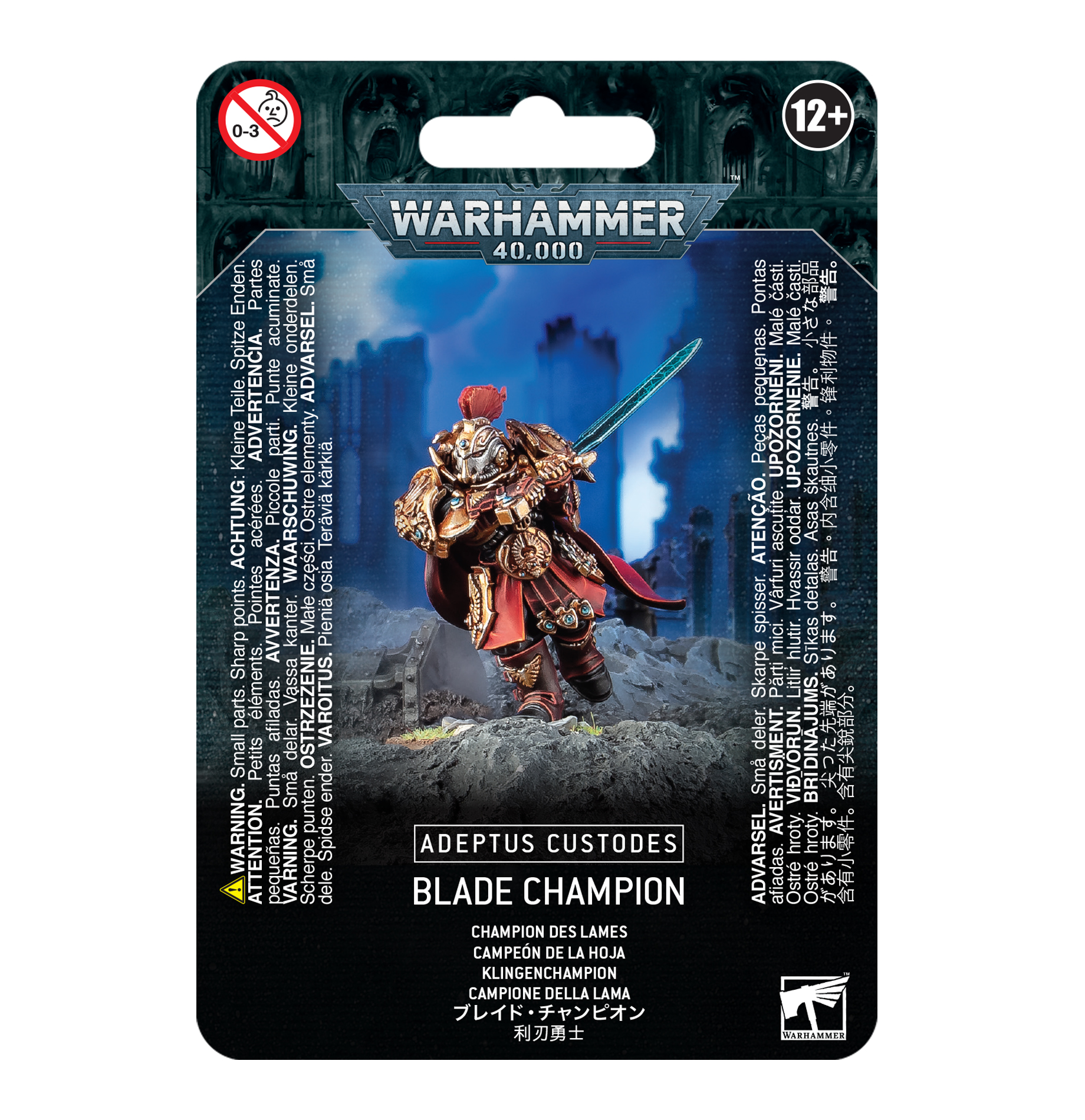 Warhammer 40k - Adeptus Custodes Champion des Lames