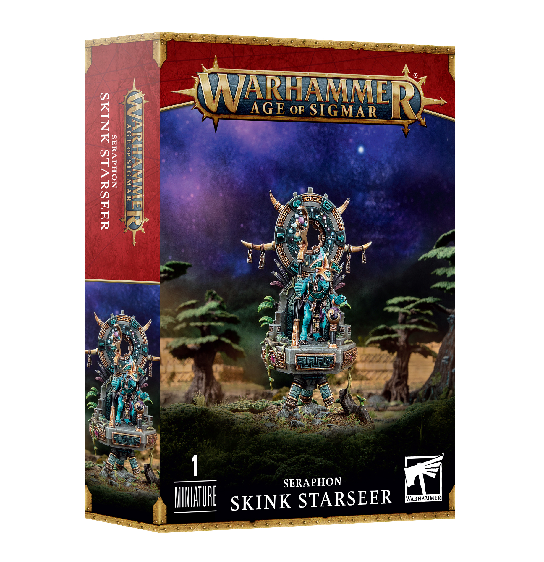 Warhammer AoS - Seraphon Astromancien Skink