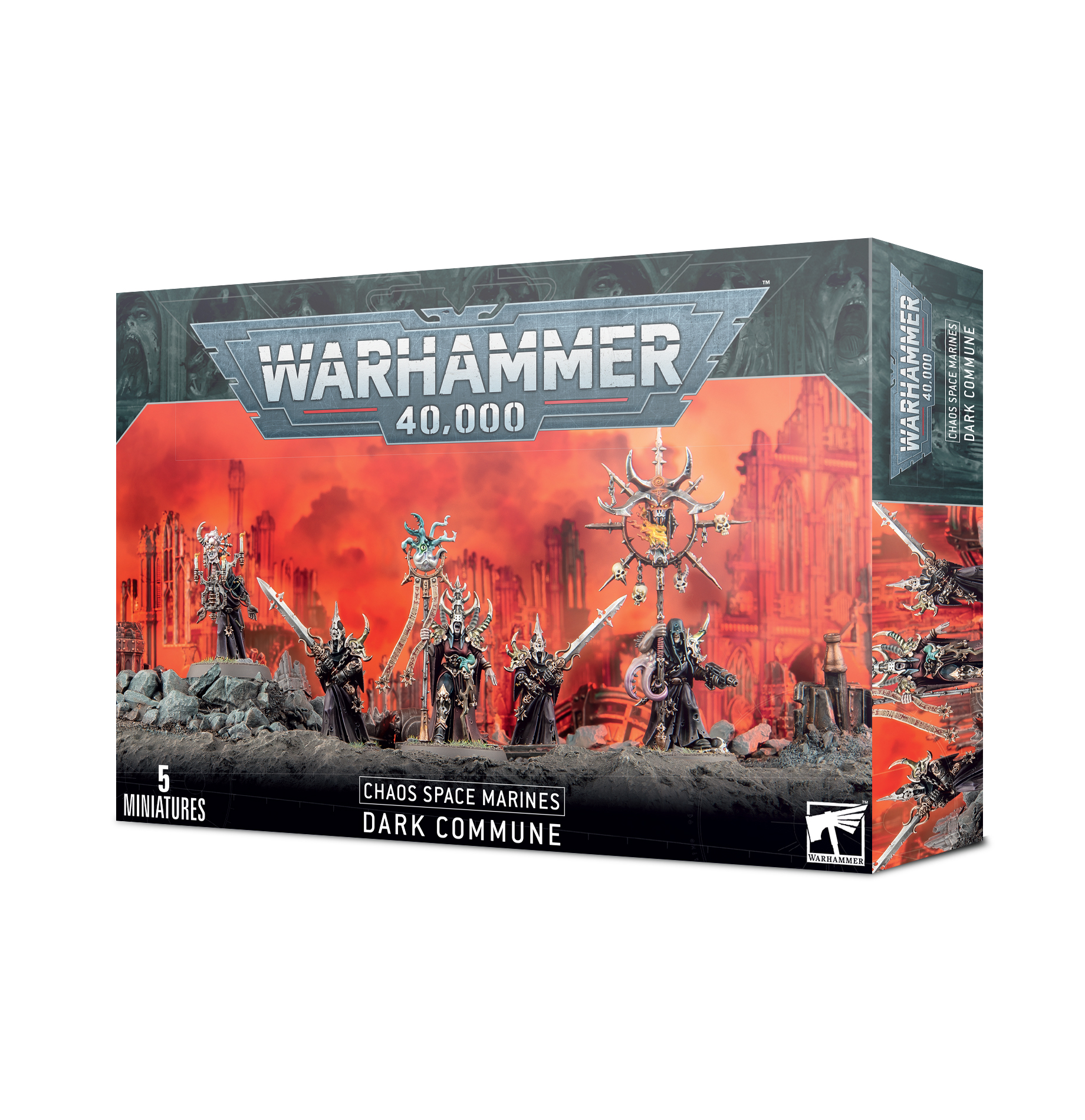 Warhammer 40k - Space Marine du Chaos Sombre Communion