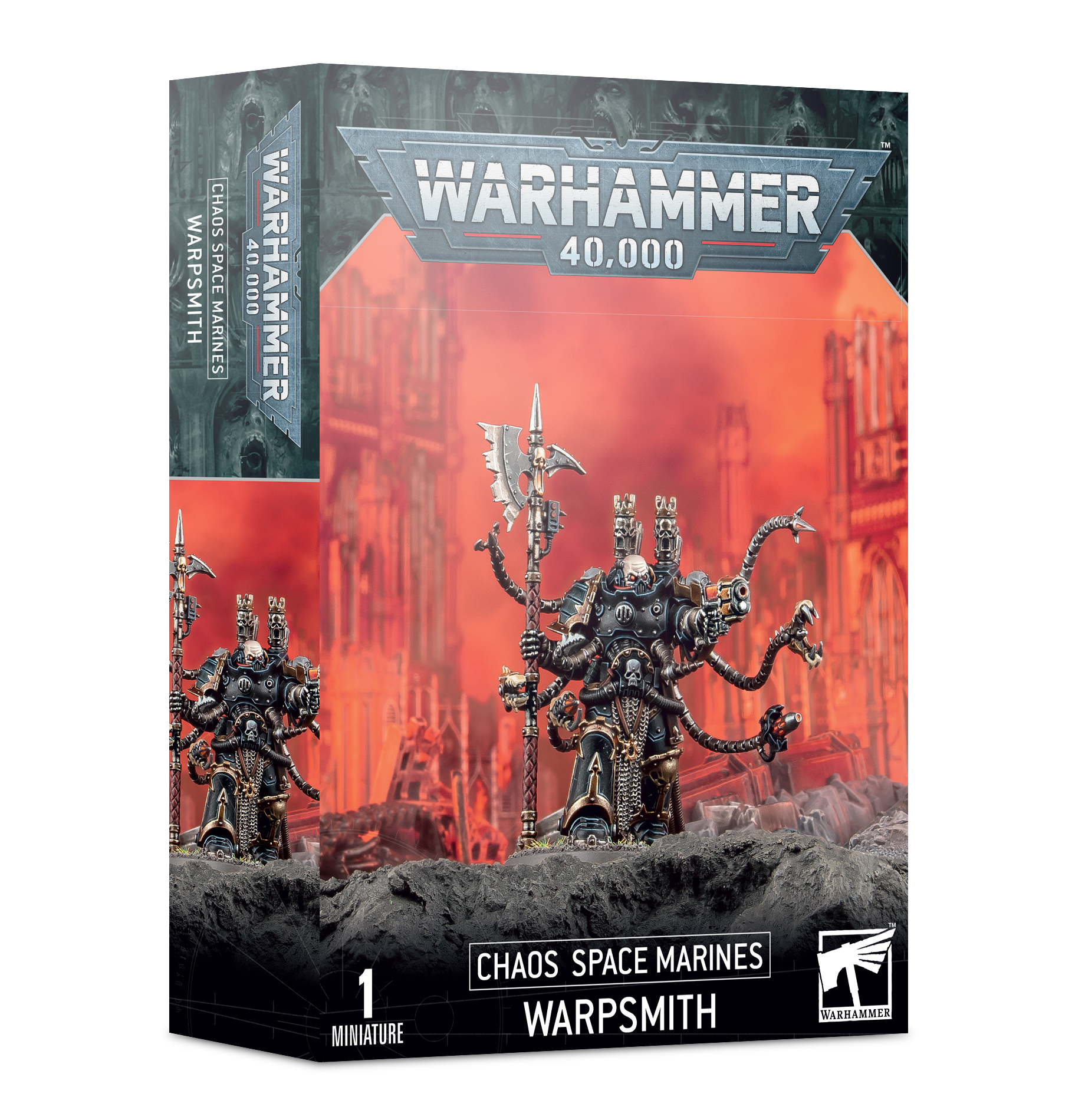 Warhammer 40k - Space Marine du Chaos Techmancien