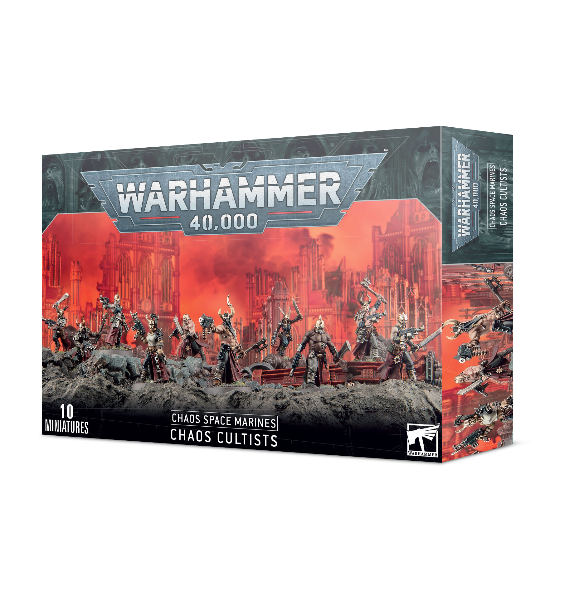 Warhammer 40k - Space Marine du Chaos Cultistes