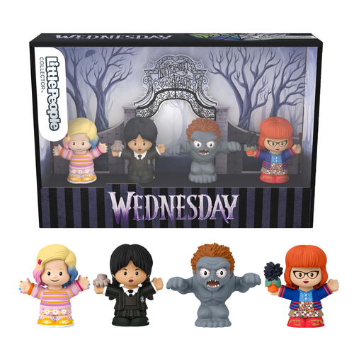 Coffret Collector Wednesday Mercredi 4 figurines